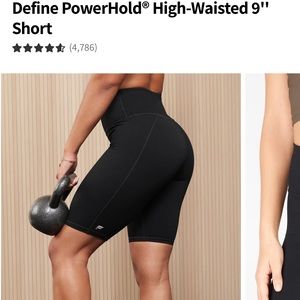 Define PowerHold® High-Waisted 9'' Short Fabletics